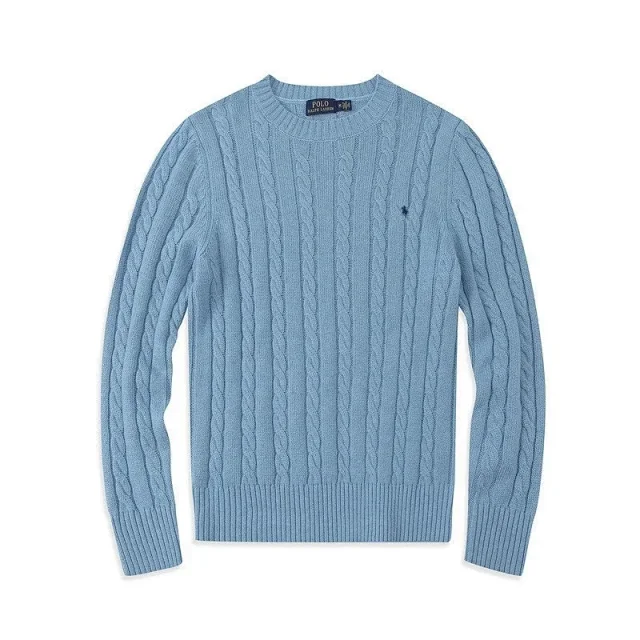 Polo Ralph Lauren Knitwear Cable-Knit Crewneck Sweater product detail image 8