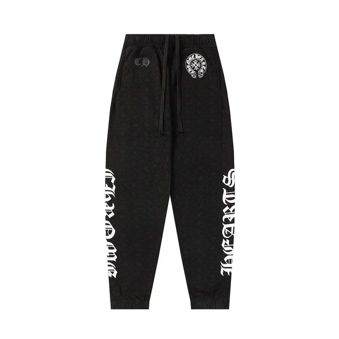 Chrome Hearts Jeans Loose-Fit Cross Patch — 23