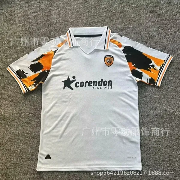 Hull City x Corendon Airlines 2023 Away Jersey White Multicolor - 1