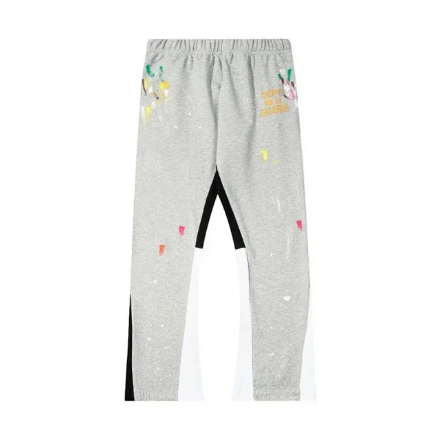 Gallery Dept. Trousers Paint-splatter elastic-waist product detail image 4
