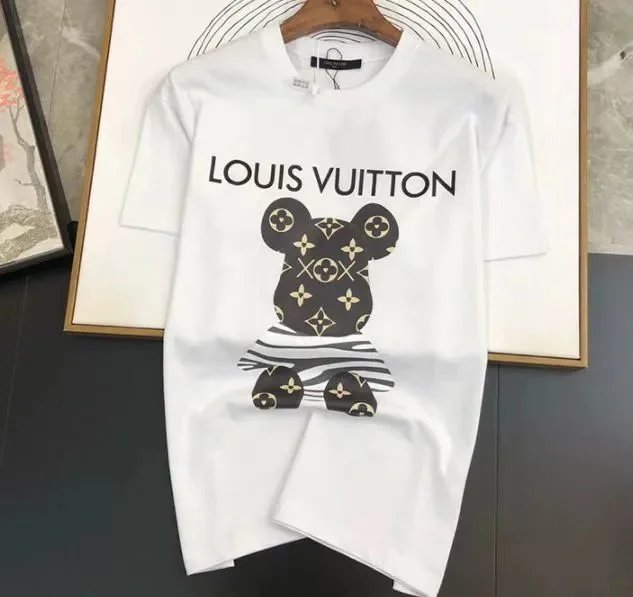Louis Vuitton T-Shirts Graphic Print Short-Sleeve T-Shirt — 2