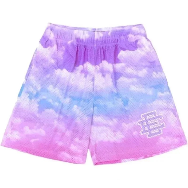 Eric Emanuel Shorts EE Logo Mesh Basketball — 02