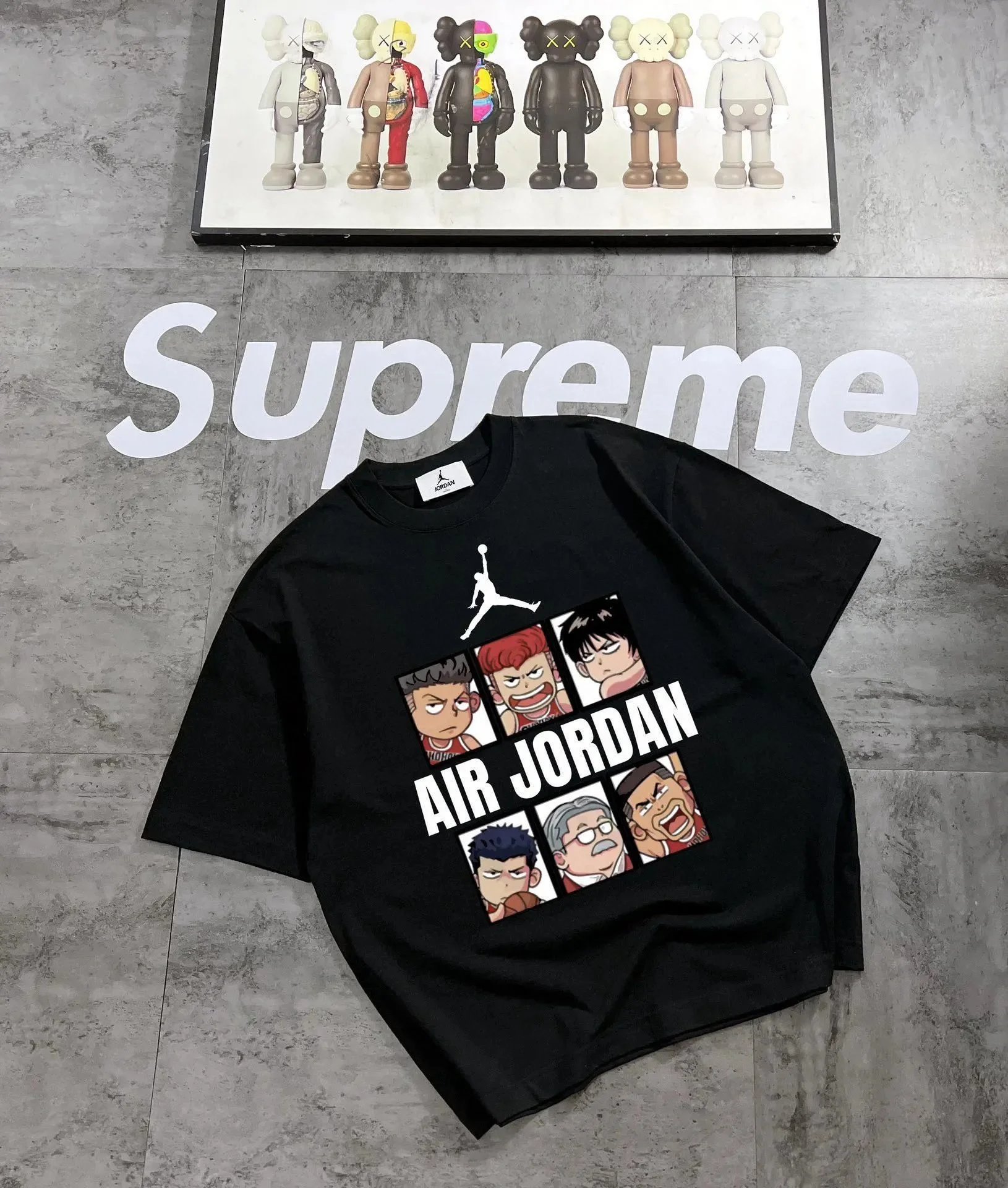 Air Jordan The First Slam Dunk White T-Shirt - 2