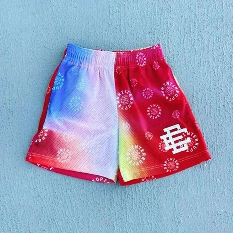 Eric Emanuel Shorts EE Logo Mesh Basketball — 40