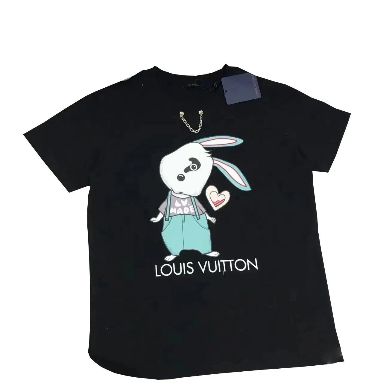 Louis Vuitton T-Shirts Graphic Print Short-Sleeve T-Shirt — 21