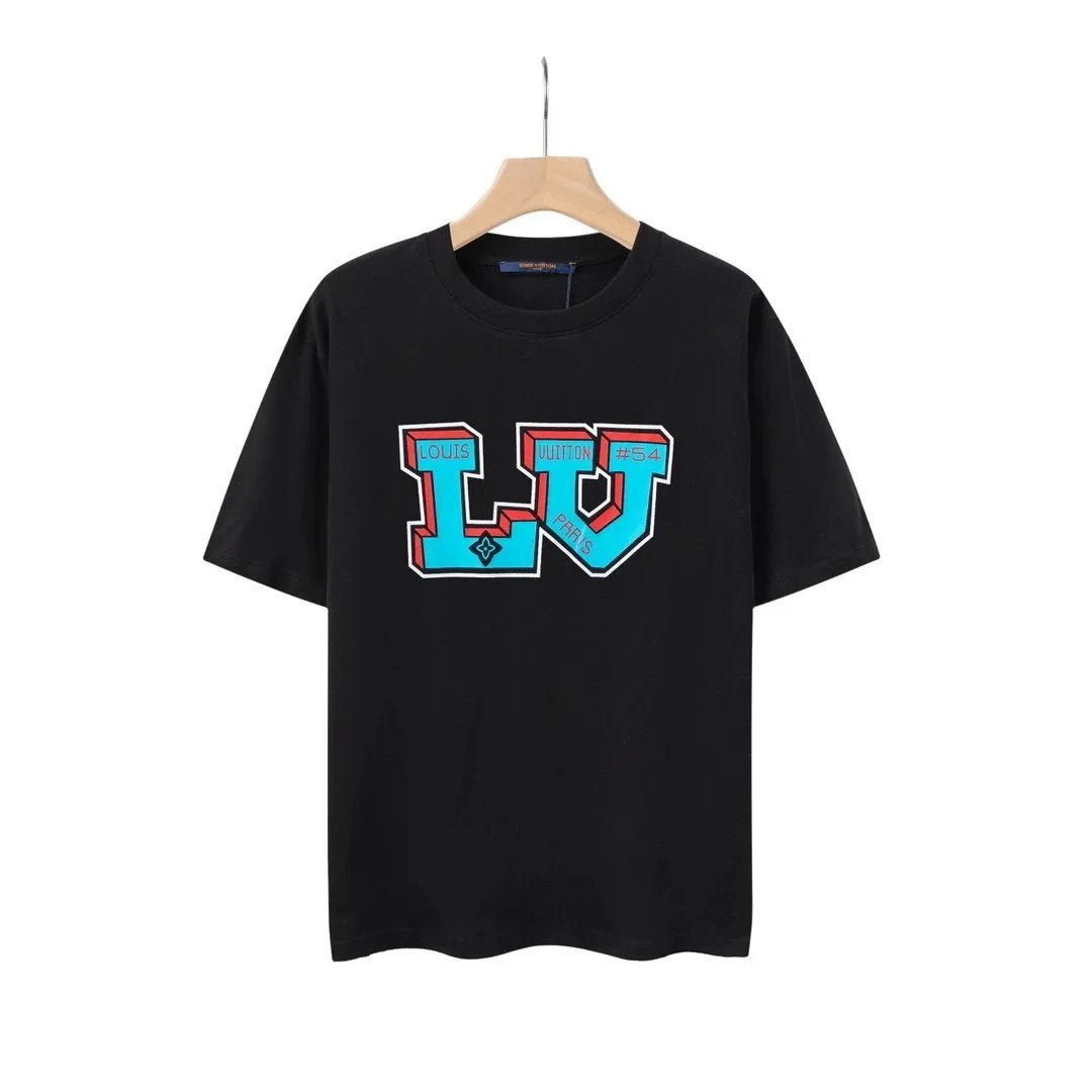 Louis Vuitton T-Shirts Graphic Print Short-Sleeve T-Shirt — 29