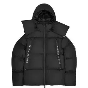 Design Puffer Jacket in Beige - 14