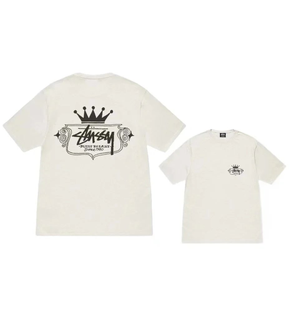 Stüssy T-Shirts Short-Sleeve Graphic Print T-Shirt — 37