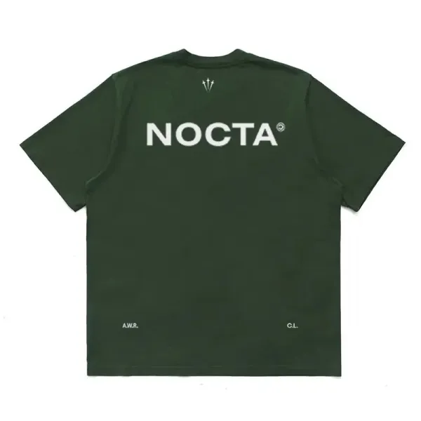 NOCTA x Drake 'Backprint' Army Green T-Shirt - 1
