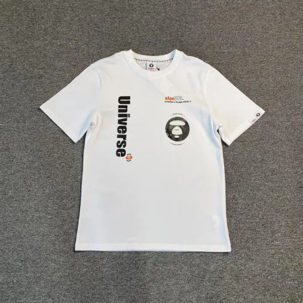 A Bathing Ape x NOW. Universe White T-Shirt - 1