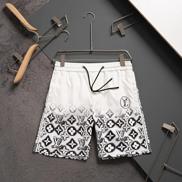 Louis Vuitton Shorts Monogram-Print Drawstring product detail image 5