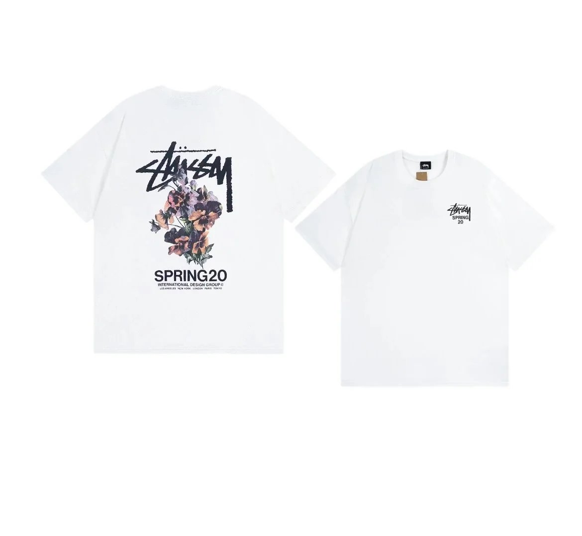 Stüssy T-Shirts Logo Graphic T-Shirt — 16