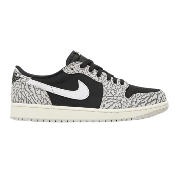 Air Jordan 1 Low OG 'Lucky Green' Sneakers - 10