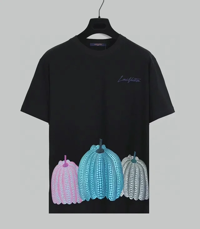 Louis Vuitton T-Shirts Graphic Print Short-Sleeve T-Shirt product detail image 4