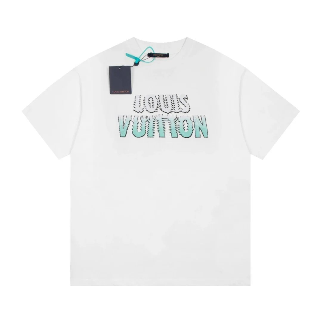 Louis Vuitton T-Shirts Graphic Print Short-Sleeve T-Shirt — 26