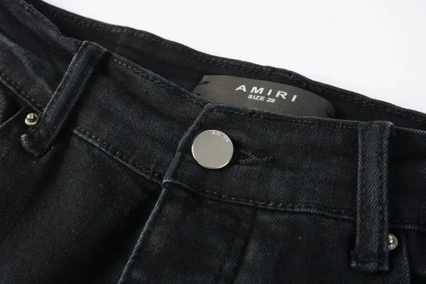 Gallery Dept. Distressed Black Denim Jeans - 4