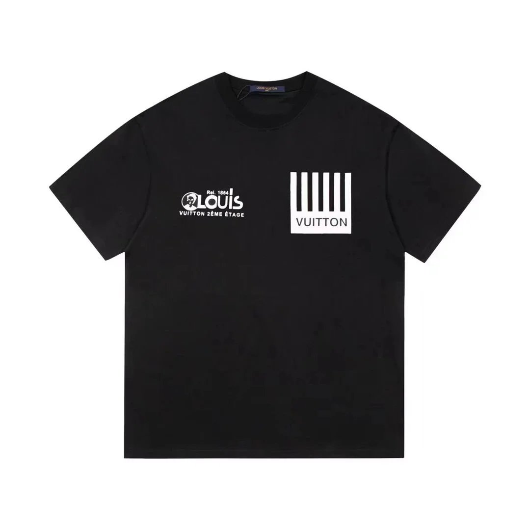 Louis Vuitton T-Shirts Graphic Print Short-Sleeve T-Shirt — 17