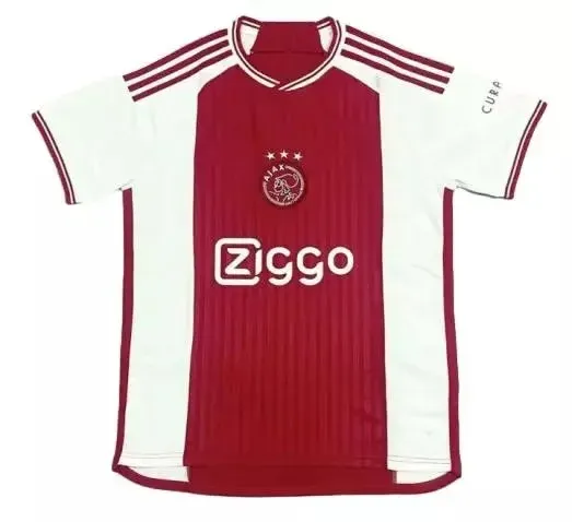Ajax Amsterdam Home Jersey Red/White Stripe - 1