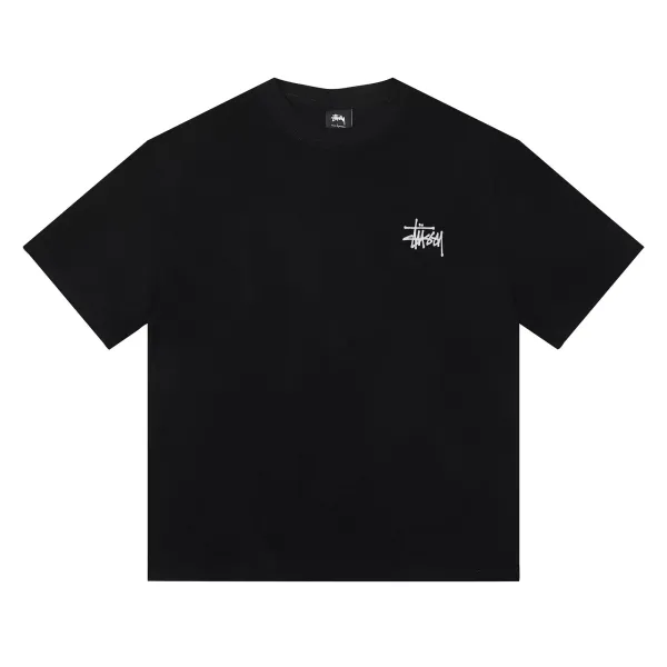 Stüssy Floral Collage Navy T-Shirt - 6