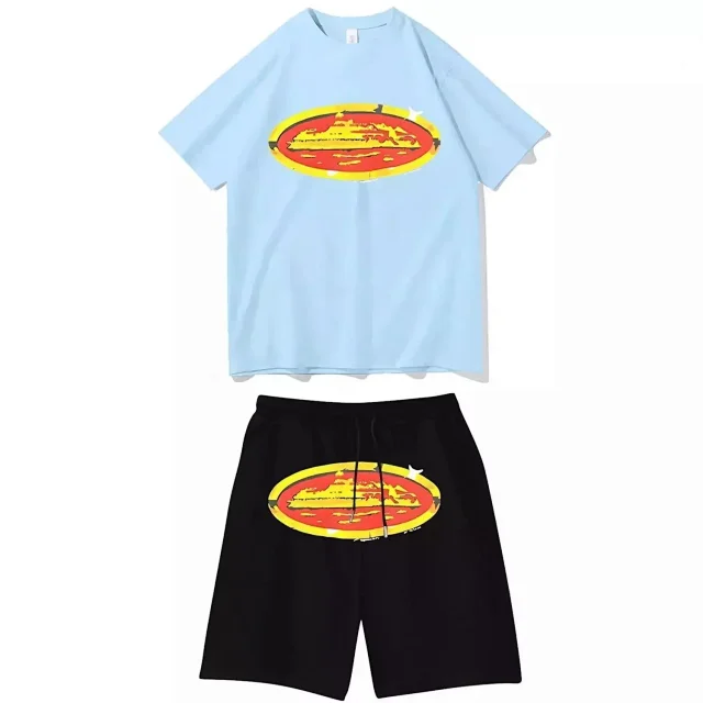 Unbranded Matching Sets Graphic-print T-shirt and shorts set product detail image 2
