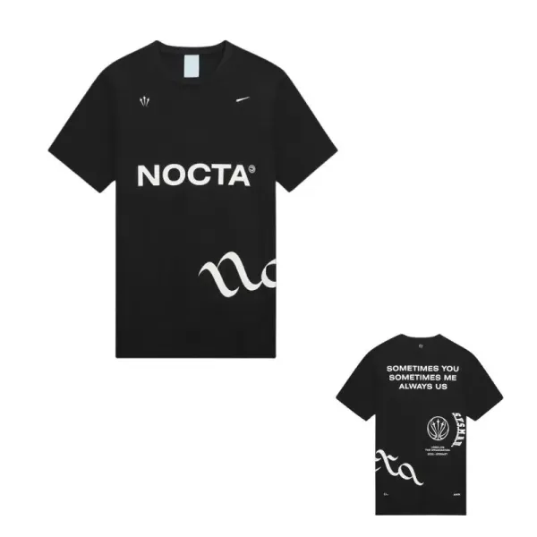 NOCTA x Nike Graphic Print Black T-Shirt - 1