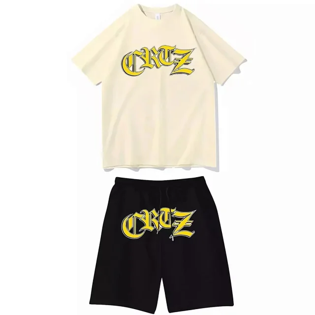 Unbranded Matching Sets Graphic-print T-shirt and shorts set product detail image 9