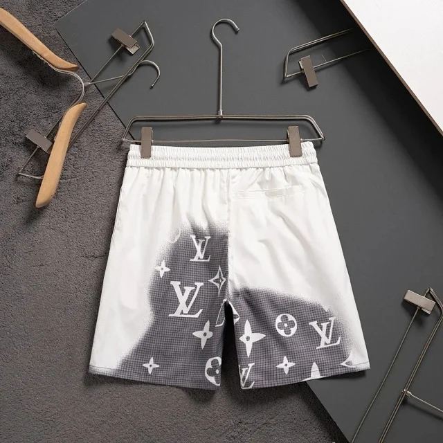 Louis Vuitton Shorts Monogram-Print Drawstring product detail image 4