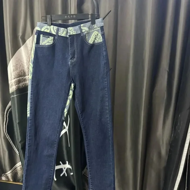 Louis Vuitton Jeans Faded denim with logo-print details product detail image 10