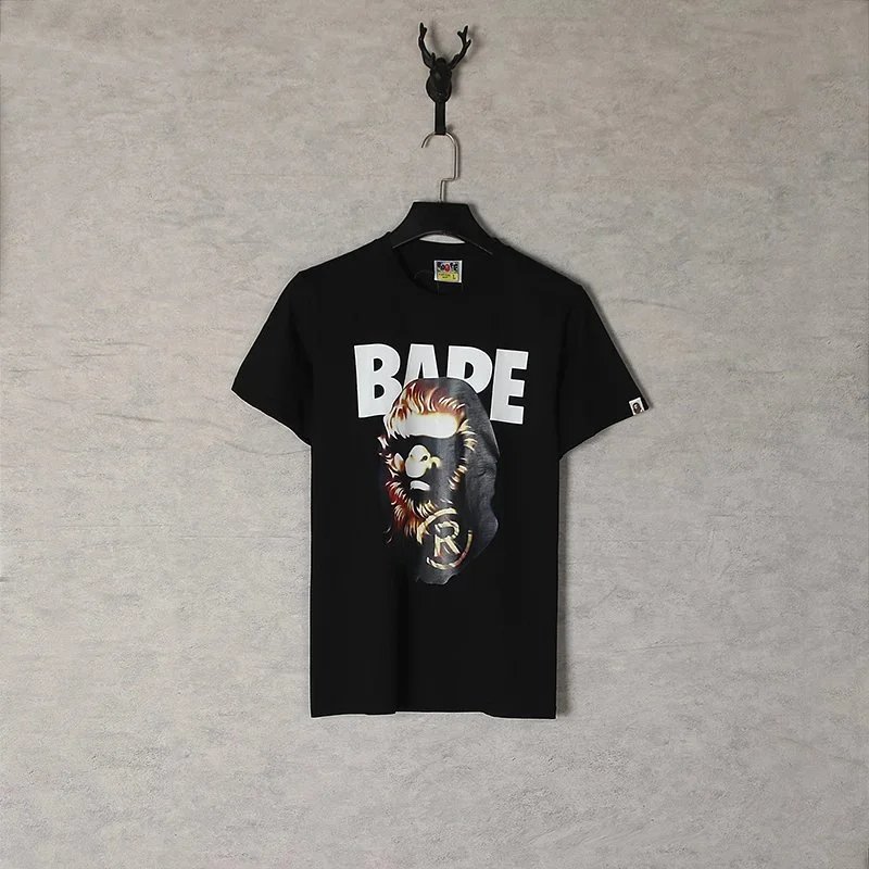 A Bathing Ape T-Shirts Short-Sleeve Head Graphic image 10