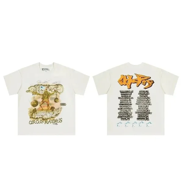 Circus Maximus x Unknown Artist T-Shirt White - 1