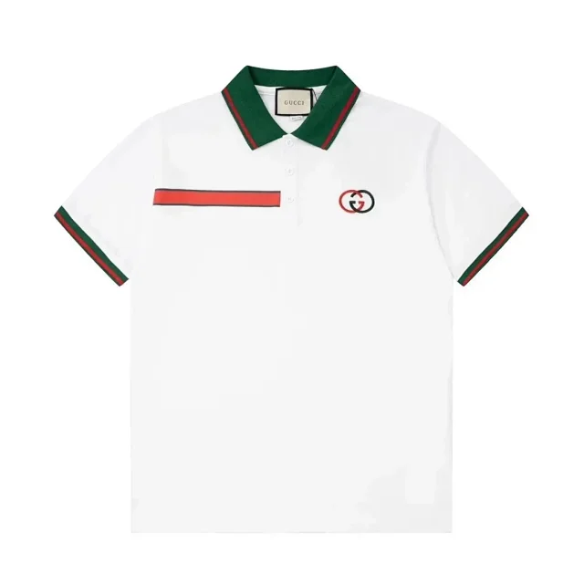 Gucci T-Shirts Logo-print crewneck product detail image 9