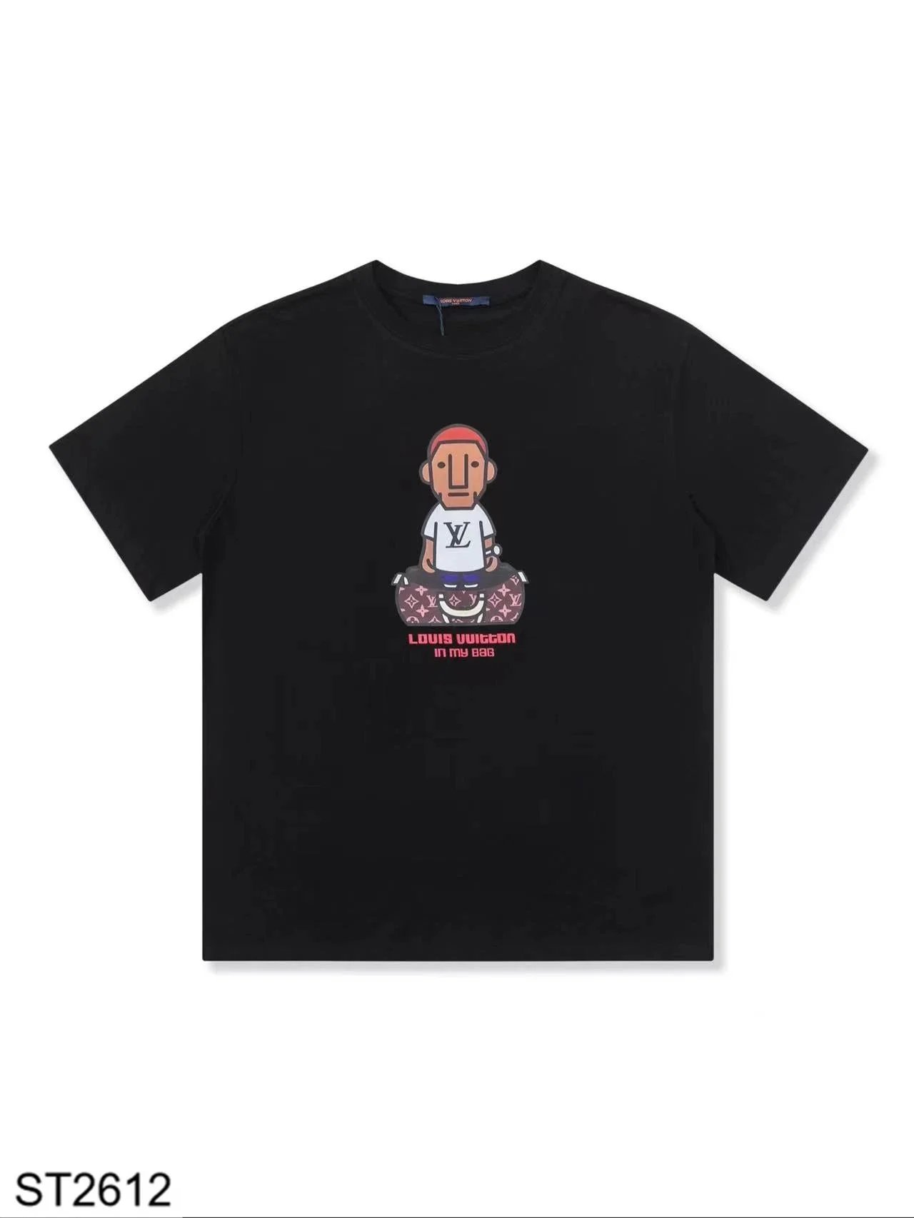 Louis Vuitton T-Shirts Graphic Print Short-Sleeve T-Shirt — 16
