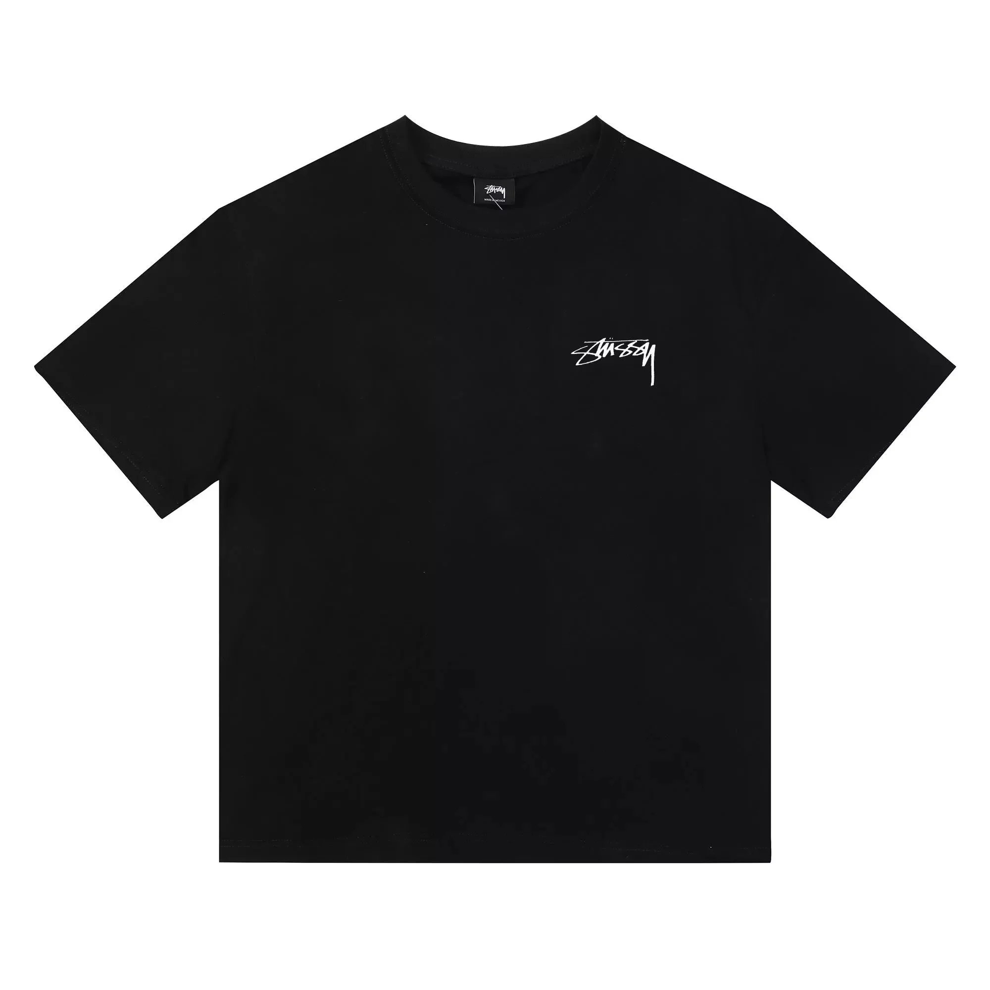 Stüssy T-Shirts Short-Sleeve Crew Neck Logo Graphic — 25