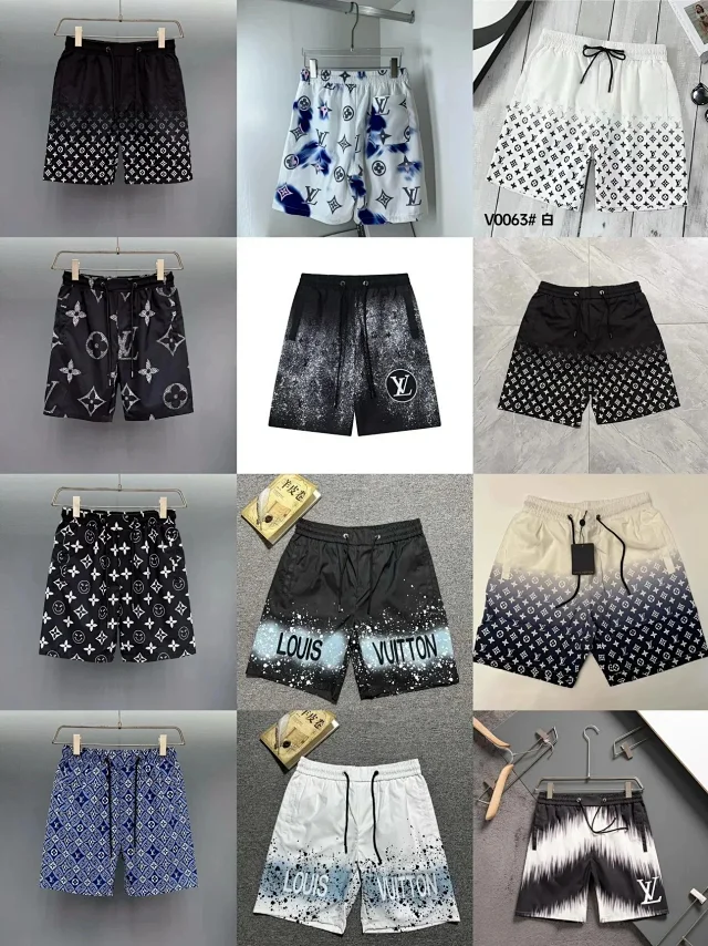 Louis Vuitton Shorts Monogram-Print Drawstring product detail image 1