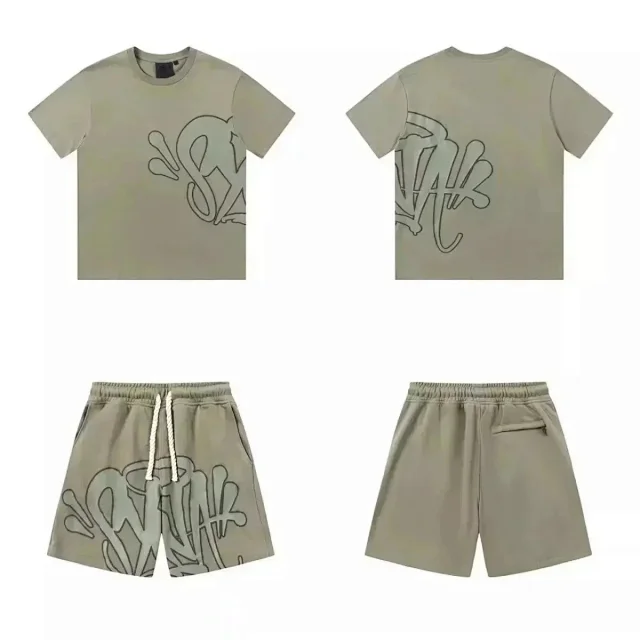 Sp5der Matching Sets D-0144 Graphic T-Shirt and Shorts Set product detail image 7