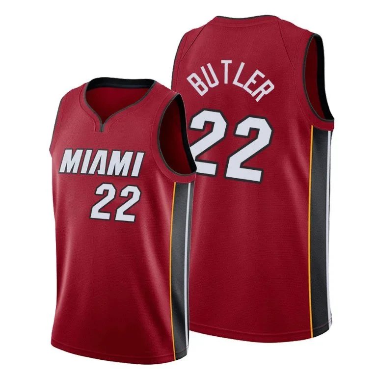 Miami Heat Nike NBA Swingman Shorts Black Burgundy - 4