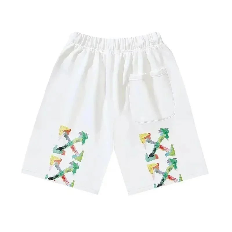 Off-White Shorts Graphic Print — 01
