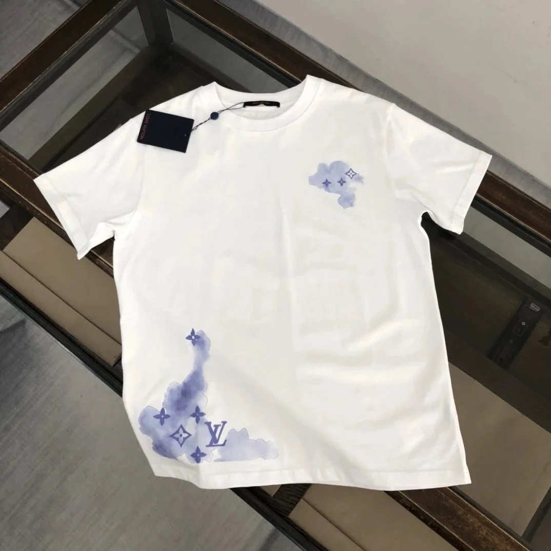 Louis Vuitton T-Shirts Graphic Print Short-Sleeve T-Shirt — 19