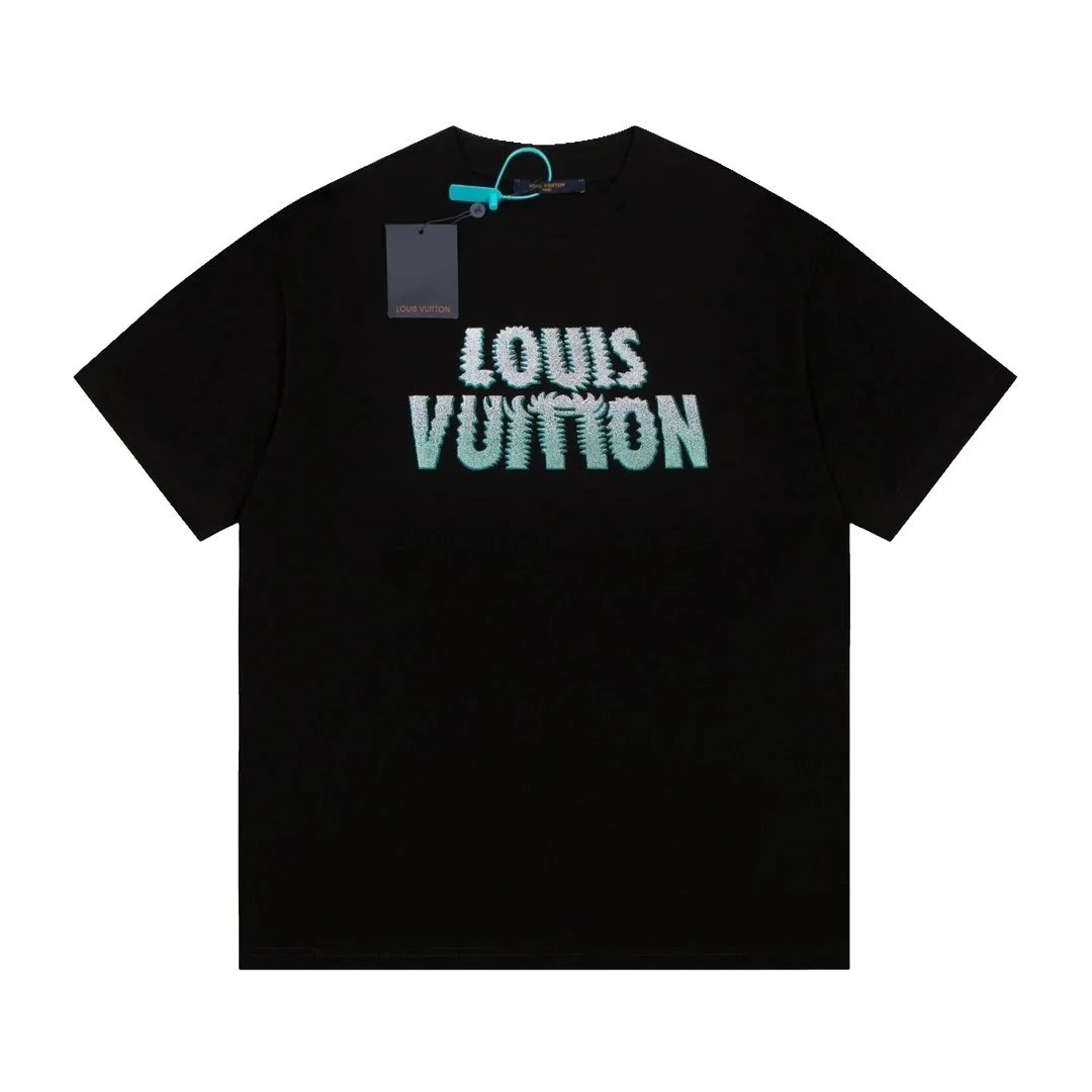 Louis Vuitton T-Shirts Graphic Print Short-Sleeve T-Shirt — 27