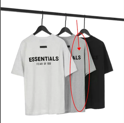 Fear of God T-Shirts ESSENTIALS and Nike NBA graphic logo designs product detail image 9