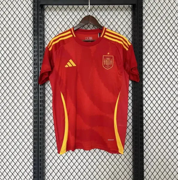 Adidas Spain National Team Home Jersey Red/Yellow - 1
