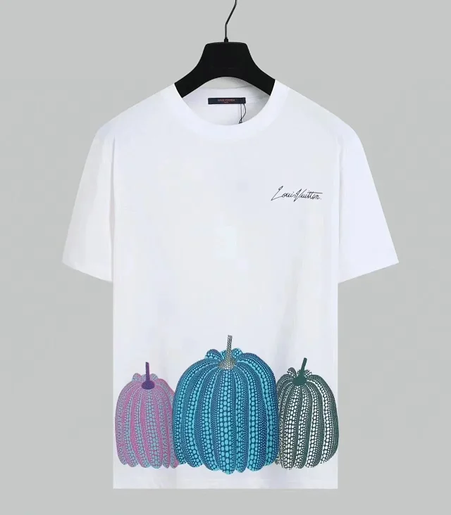 Louis Vuitton T-Shirts Graphic Print Short-Sleeve T-Shirt product detail image 5