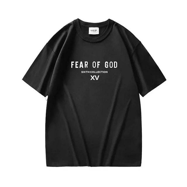Fear of God T-Shirts Oversized Graphic Logo T-Shirt product detail image 5