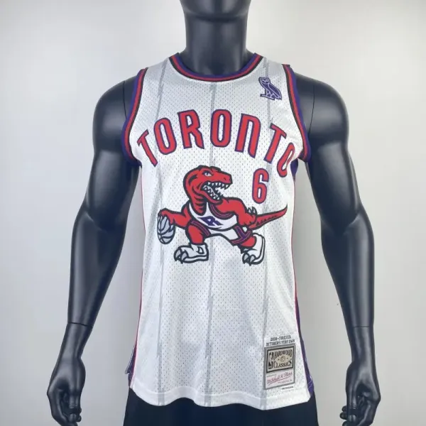 Mitchell & Ness x OVO Toronto Raptors 1995-96 Hardwood Classics Jersey White - 1