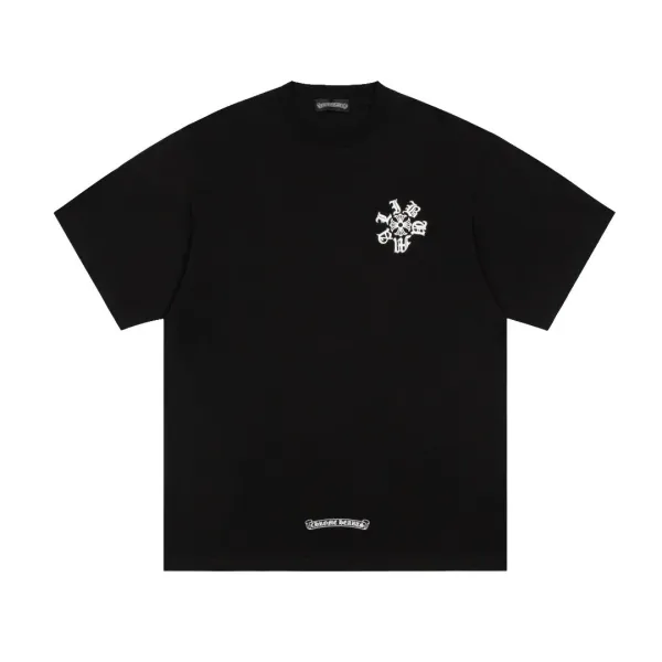 Chrome Hearts x Thom Browne White Cross Motif T-Shirt - 2