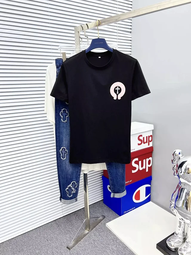 Chrome Hearts T-Shirts Short-Sleeve Graphic T-Shirt product detail image 8