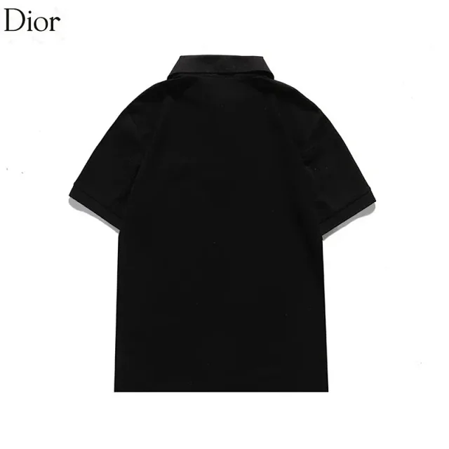 Dior Shirts Short-Sleeve Logo Polo Shirt product detail image 4