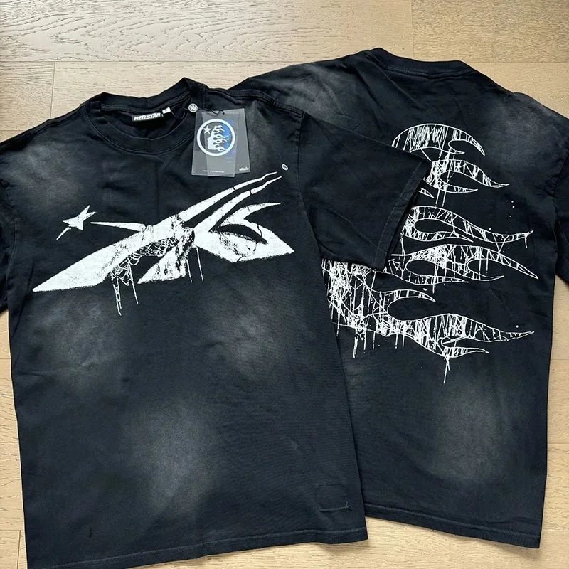 Hellstar T-Shirts Graphic short-sleeve T-shirt — X6707