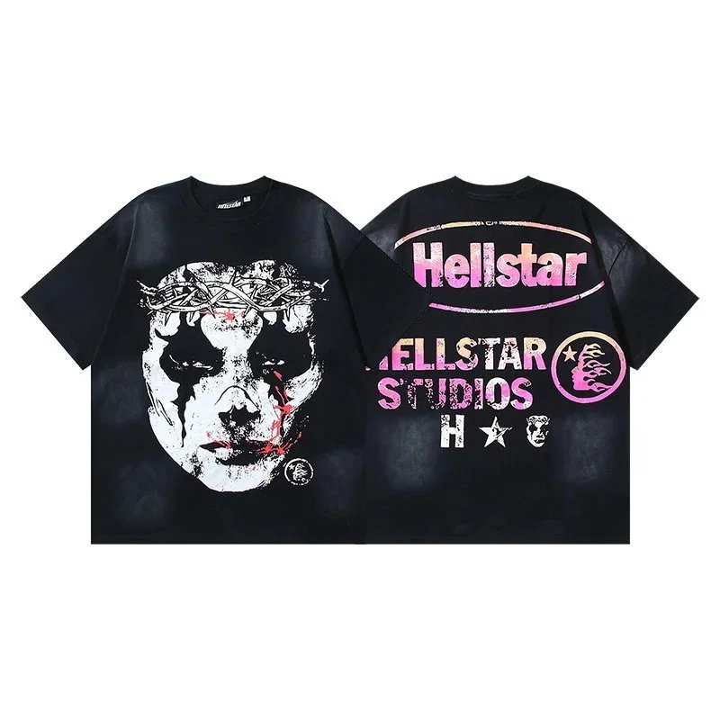 Hellstar T-Shirts Graphic short-sleeve T-shirt — x6710