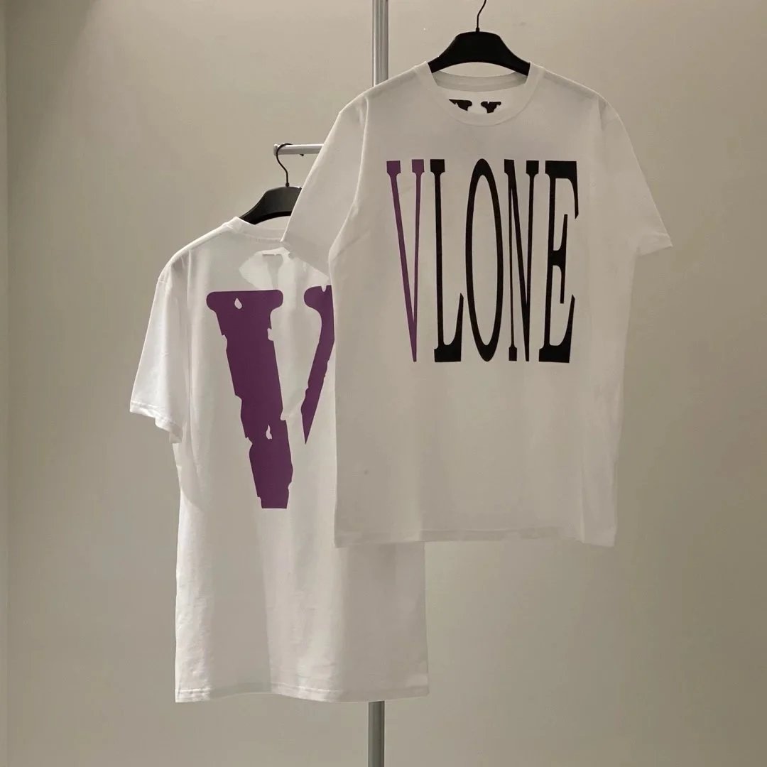 VLONE T-Shirts Short-Sleeve Logo Graphic — 22